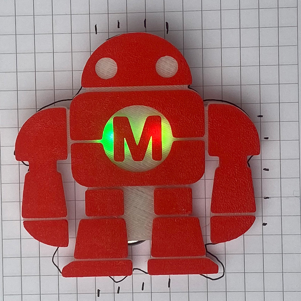 Makey Robot LED Glowie